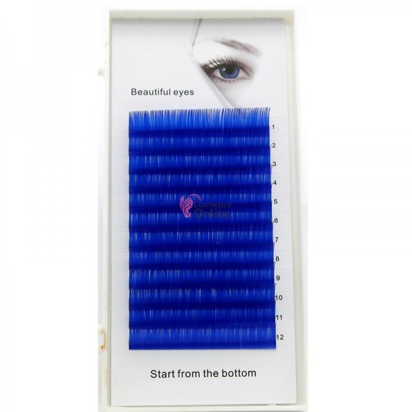 Gene false fir cu fir Beautiful Eyes BE040 Albastru Indigo color D/0.07 de 14mm